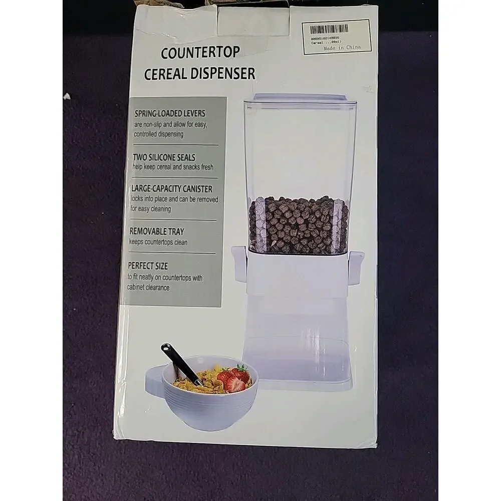 6290 Zeadesign Cereal Dispenser Countertop Cereal Container Storage
